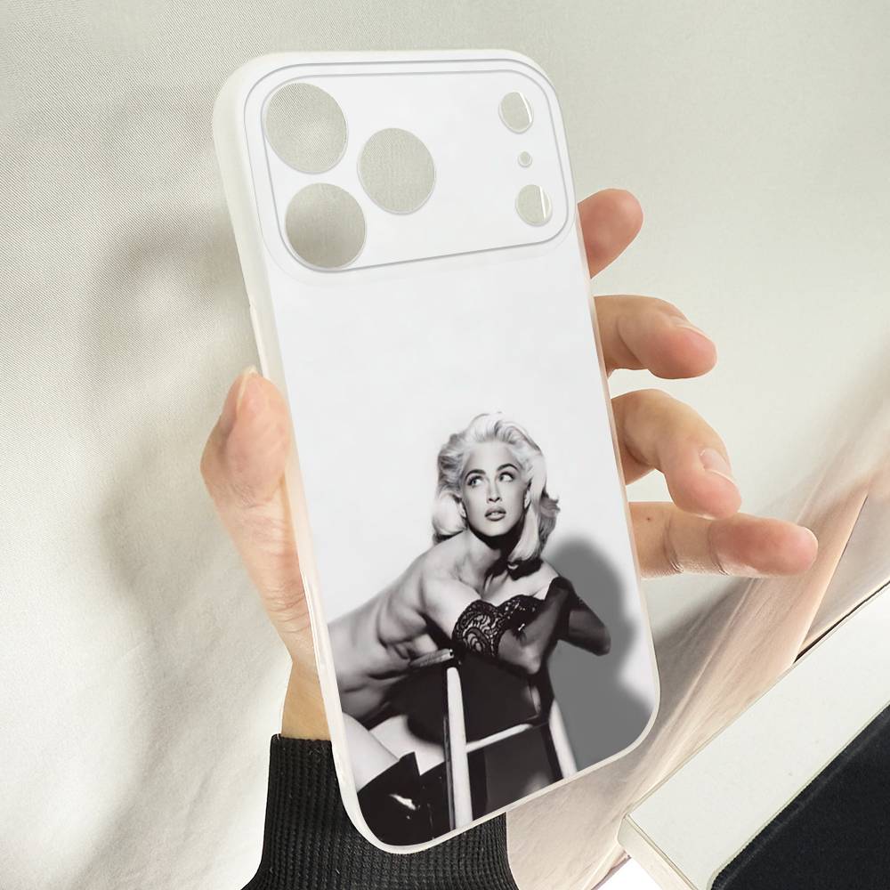 Sängerin M-Madonna Handyhülle Für iPhone 14,16,15,11,13,17,12,Air,Mini,Plus,E,Pro,Max Magnetische Magsafe Mattierte Hülle