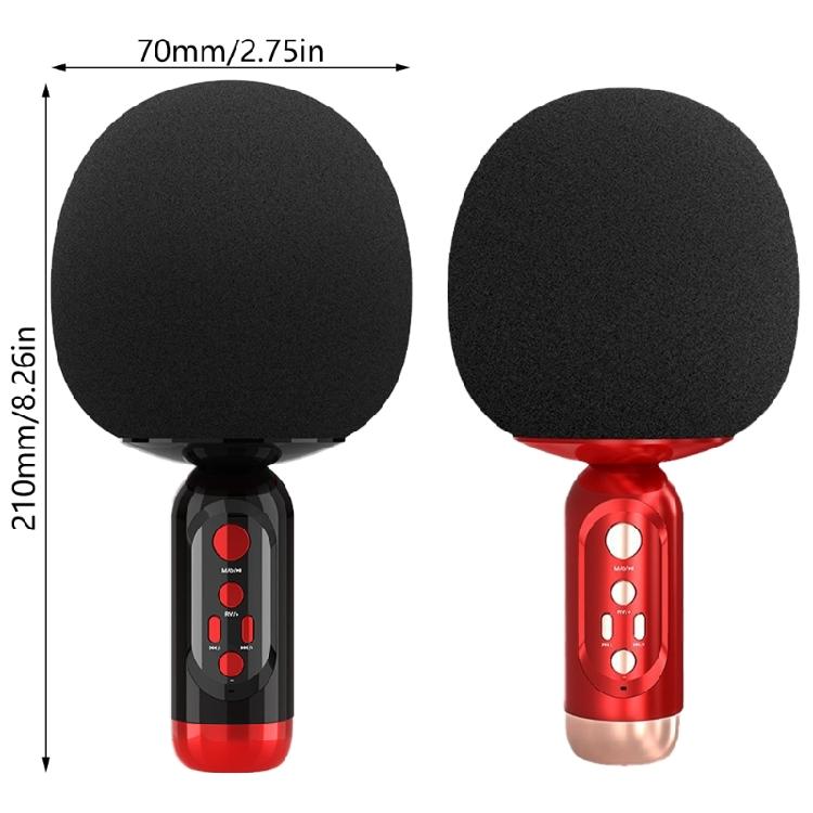 K2 Drahtloses Bluetooth-kompatibles 5.0 Mikrofon Handheld Kapazitives Mikrofon für Live-Auftritte und öffentliche Reden