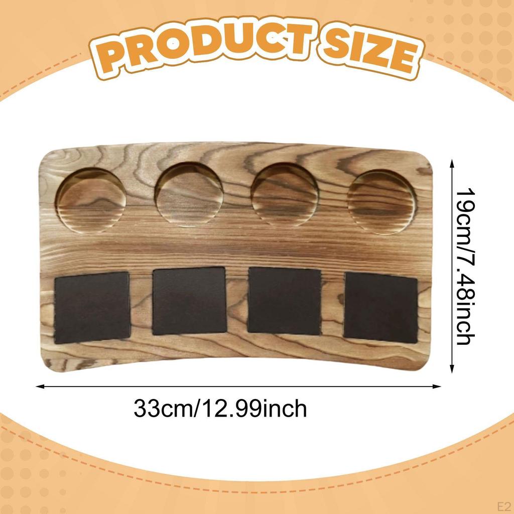 Stojan Volně stojící, pro Degustaci, Stojanový Displej Sampler pro Pivo Nápoj Zábava Dárek