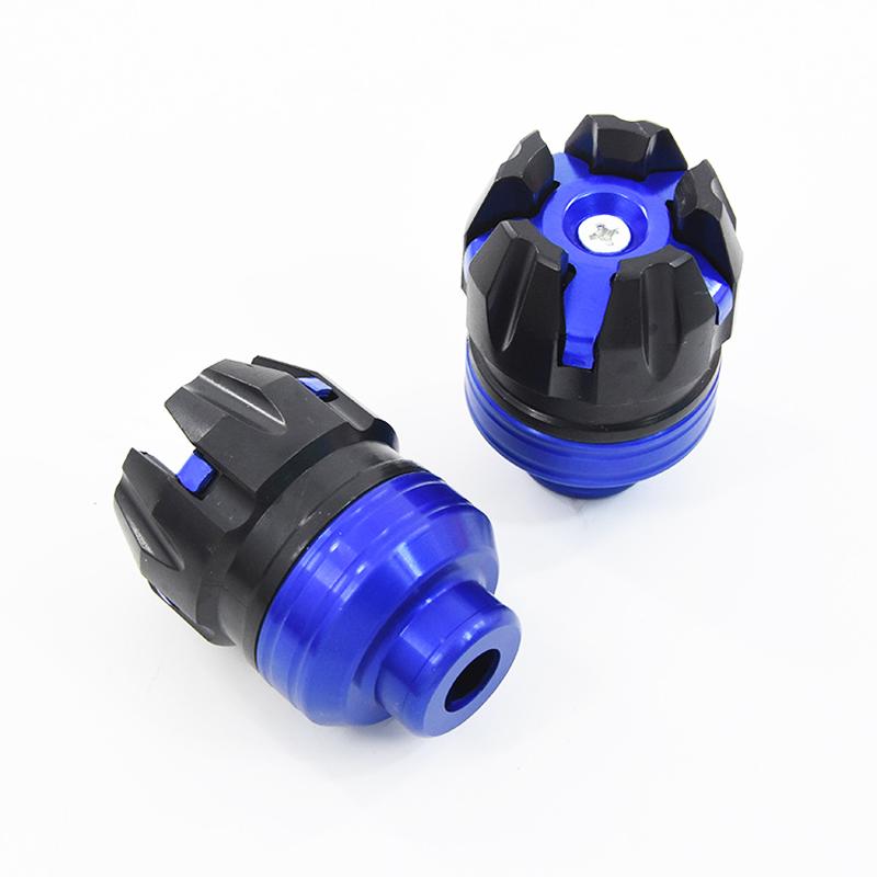 

1 пара универсальных защитных колец для колес мотоцикла, красочные защитные колпачки для мотоцикла, скутера, электровелосипеда, алюминиевые синий