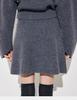 MOUS * Y Rich Family Qianjin Sensation Pure Short Plush Pure Wool Knitted Skirt for Women