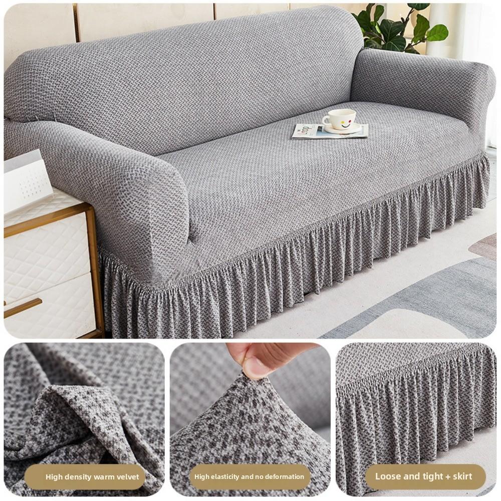 Chenier Thickened Sofa Cover All-inclusive Universal Cover Non-slip and Dust-proof Armrest Sofa Cover