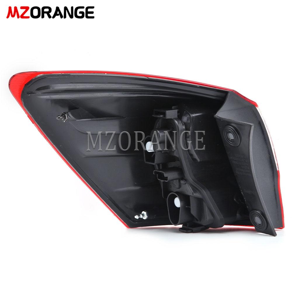 Auto Äußere Hinten Schwanz Licht Für Nissan Qashqai 2008-2015 EU Version Bremse Nebel Lampe Zubehör Auto Warnung Lauflicht