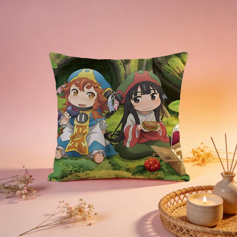 Hot Hhakumei to Mikochiing Cushion Cover Comfortable Durable Pillow Cover MultiScene for Home Office Car Sofa