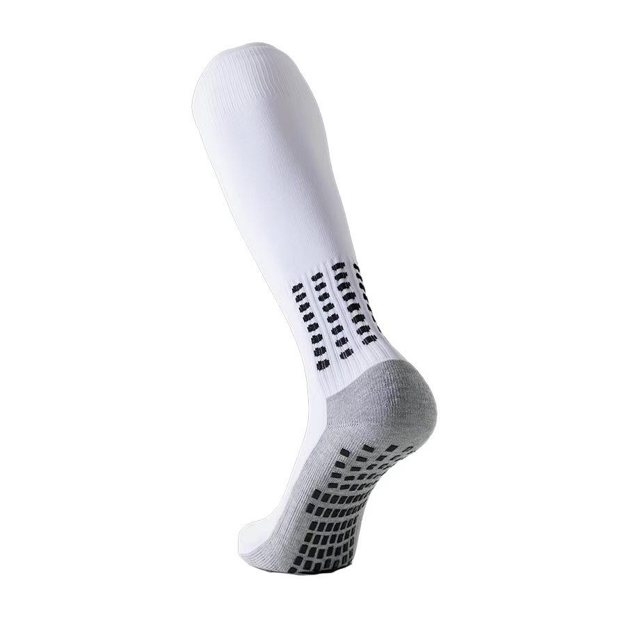 TEMU Anti-slip Mid-calf Football Socks with Thickened Deodorant Towel Bottom