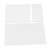 3Pcs Die Cutting Pad 22x15cm 15x15cm 15x6.5cm Plastic Standard Die Cutting Machine Plate