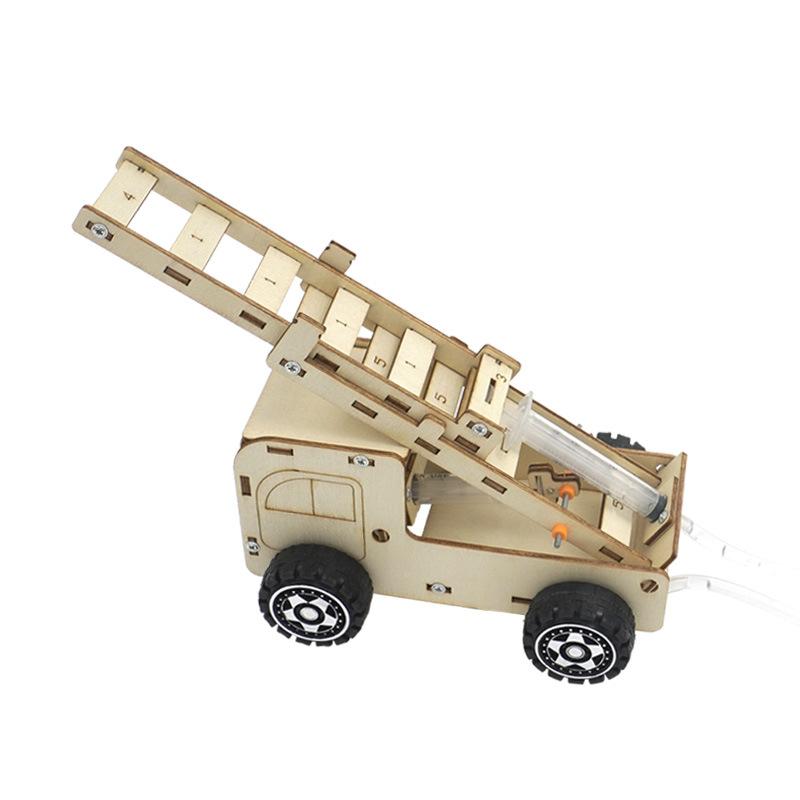 

Наука Сделай сам Эксперимент Подъемная лестница Пожарная машина Ученик начальной школы Физика