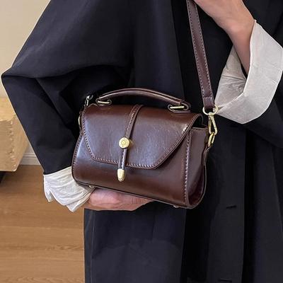 Bag Women's New Trendy High-end Sense Niche Fashion Versatile Shoulder Messenger Bag Small Square Bag