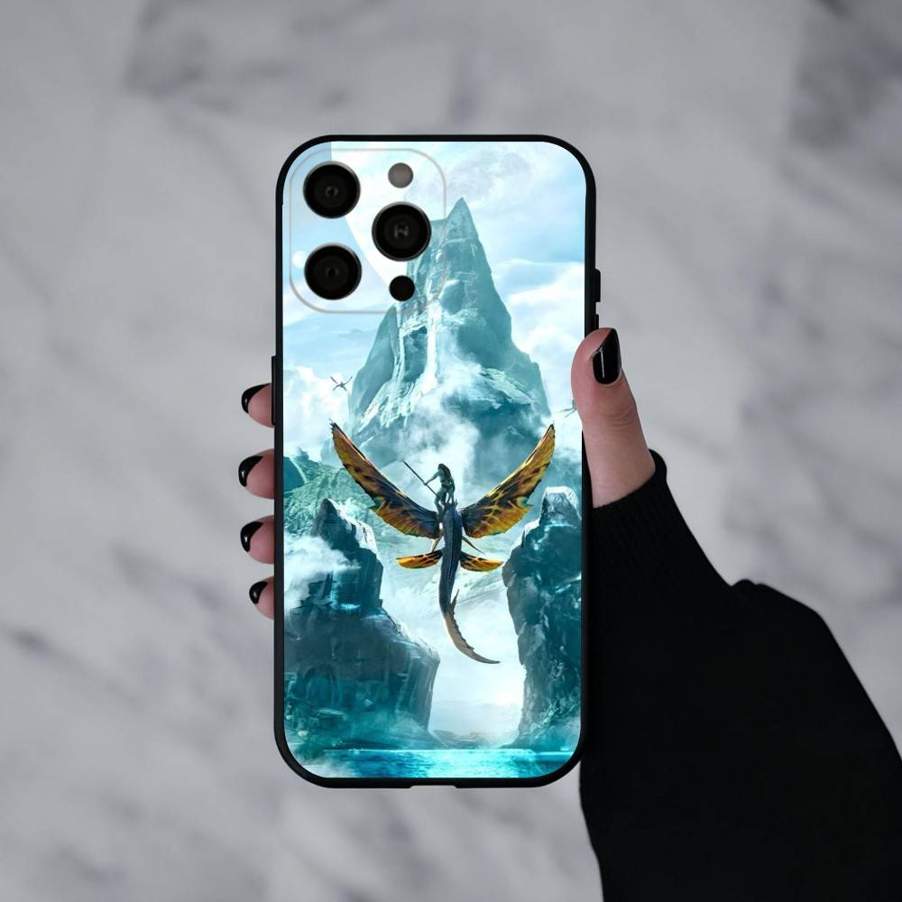 

Shocking Movie A-Avatar-R Phone Case For iPhone 17pro,16,15,14,13,12,11 Plus,Pro Max,XS,Soft Silicone Black Cover iPhone16se4