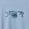 BROMPTON LONDON Commuter Graphic T-Shirt - L/Blue (P242Uts127)