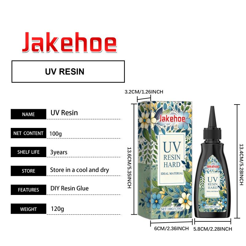 UV Resin Glue for Jewelry Making Quick Dry Solar  Ultraviolet Light Activated Fast Drying DIY Crafts