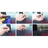 4pcs Car Door Lock Pin Knob Trim Ring For W205 GLC GLS GLE