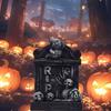 New Halloween Tombstone Skull Ornament Home Decoration Ghost Bat Garden Garden Horror Ornament