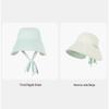 OEING Women's Ribbon Wide-Brim Visor Hat