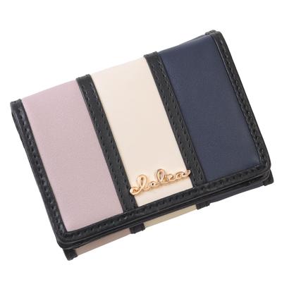 Clelia Compact Large Capacity Mini Bellezza Series Women's Tri-fold Wallet, [CL-11317] (Lavender)