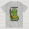 I Choose Violence Cotton Summer Casual Cool Loose T-Shirt