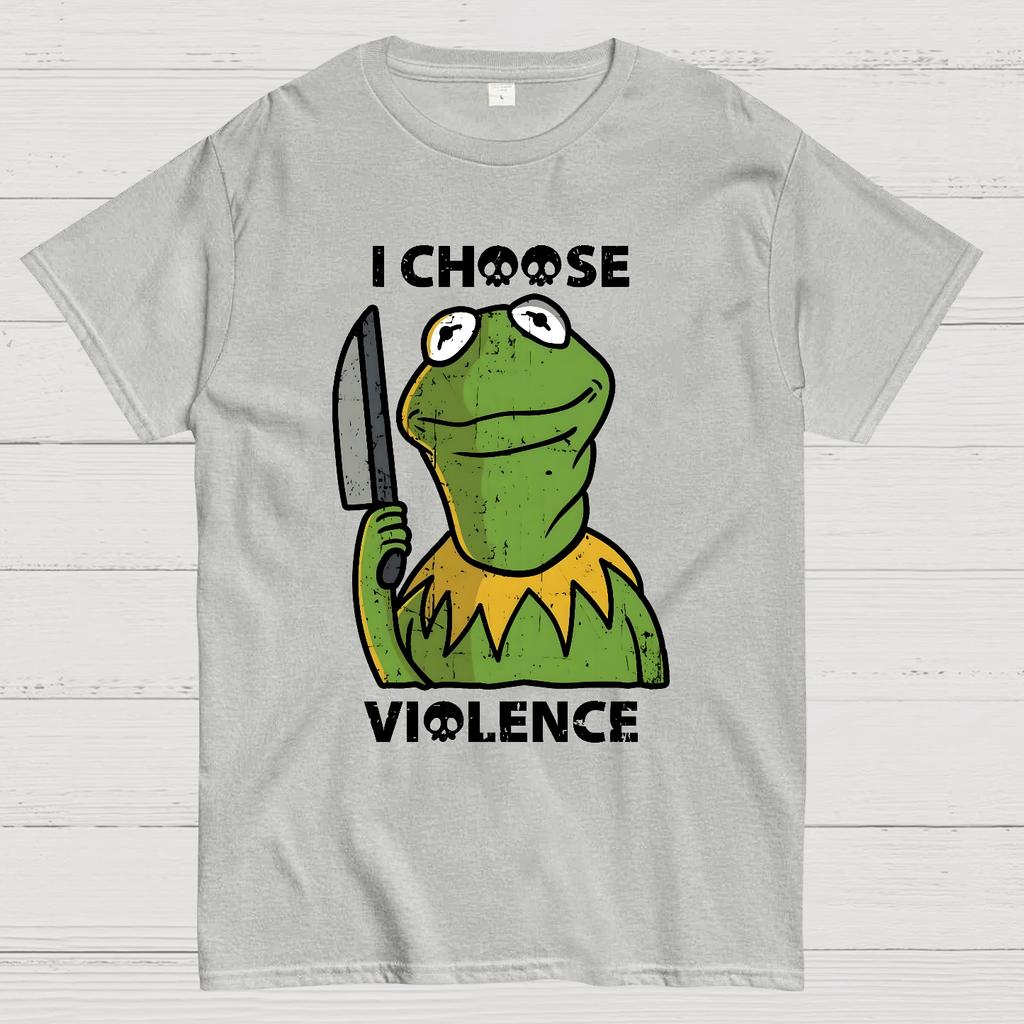 I Choose Violence Cotton Summer Casual Cool Loose T-Shirt