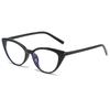 2PCS New Cat Eye Frame Anti-blue Light Flat Light Mirror Fashionable High-end Personalized Glasses Frame  Glasses Woman