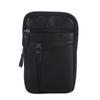 Leather Waist Bag Men's Mobile Phone Bag Waterproof Wearing Belt Luxury Bag Outdoor Sports One Shoulder Small Bag Shoulder Bag