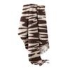 New Imitation Cashmere Scarf Fashionable Dark Coffee Animal Pattern  European and American Thickened Scarf  Couple's Warm Shawl