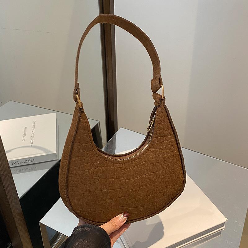 High End Niche Bag for Women New Fashion Underarm Bag for Women Ins Retro Versatile One Shoulder Handbag for Women