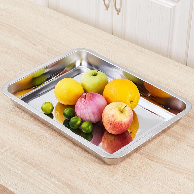 Stainless Steel Multi-purpose Rectangular Tray