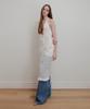 Aobteu Layered Halter Neck Knit - Off White