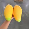 16cm Slow Rebound Fidget Toy Super Soft Mango Squeeze Toy Giant Mango Squishy Toy  for Kids Adults