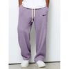 Mens Loose Waffle Knit Wide Leg Jogger Pants Casual Stretch Trousers Daily Wear