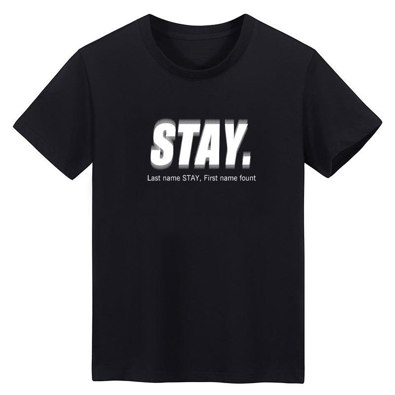 Men's Short Sleeve Summer Men's Short Sleeve Cotton T-Shirt Printed Trade Men's T-Shirt