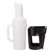 HOES-2X For Golf Cart Sand Bottle For EZGO Club Car Divot Filler Sand Bottle Kit With Rattle Proof Holder For Golf B