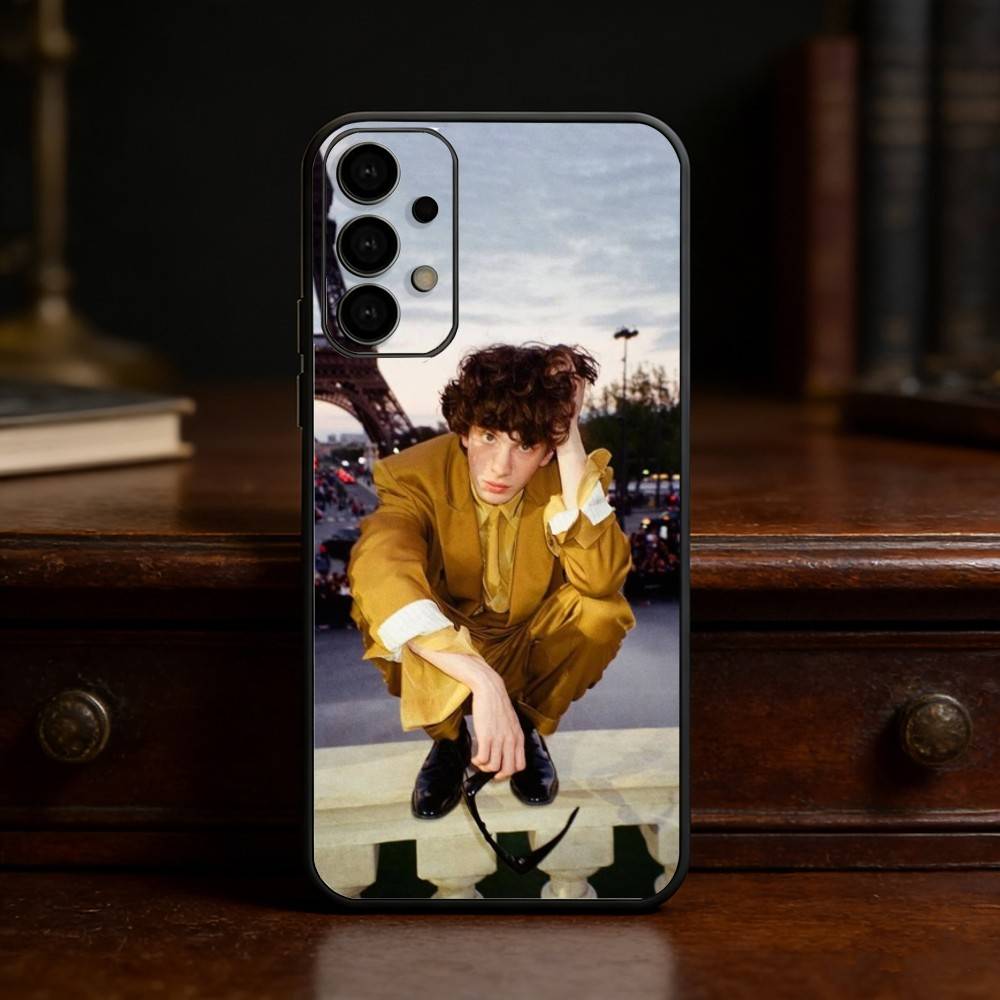 

M-Mark E-Eydelshteyn phone Case For Samsung S25,24,21,22,23,30,Ultra,20,Plus,Fe,Lite,Note Soft Black Cover Samsung S24Plus