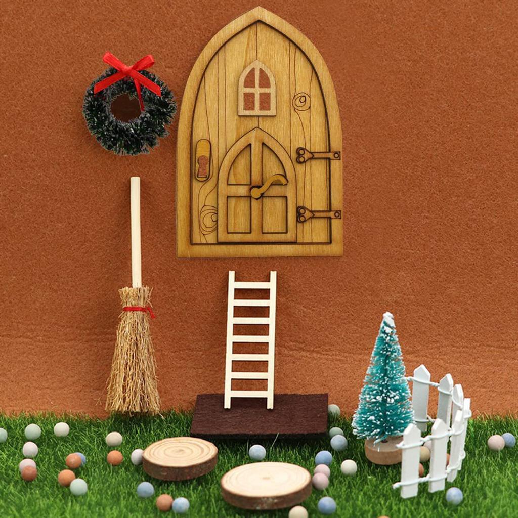 1:12 Doll House Accessories Set Miniature Door Decorations for Holiday Party Birthday Gift Type 2