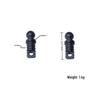 Anti-slip Silent Plastic Insert Cap for Folding Table and Chair, Wear-resistant Round Head Plug.