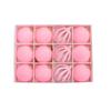 12pcs Plastic Christmas Balls Pendants Shatterproof Xmas Tree Hanging Balls  Holiday Party
