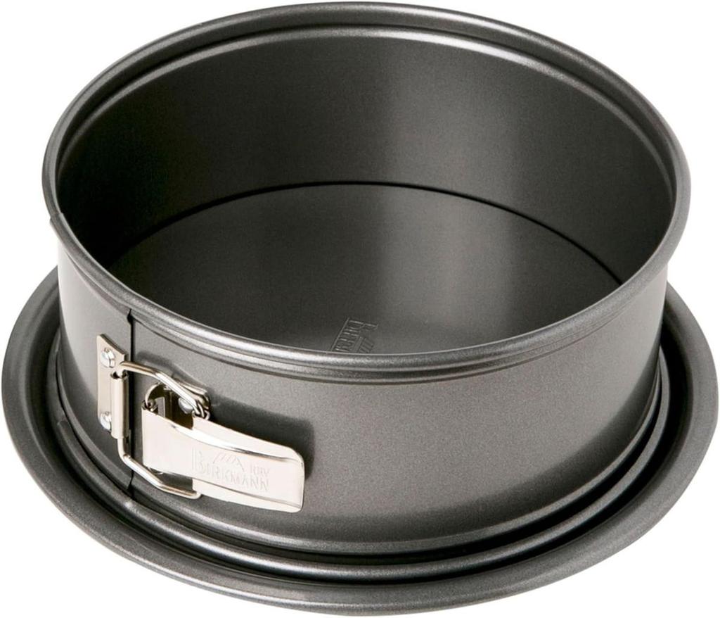 Moule a fond amovible - BIRKMANN - EASY BAKING - Acier carbone - Anti adhésif - 20 x 20 x 9 cm