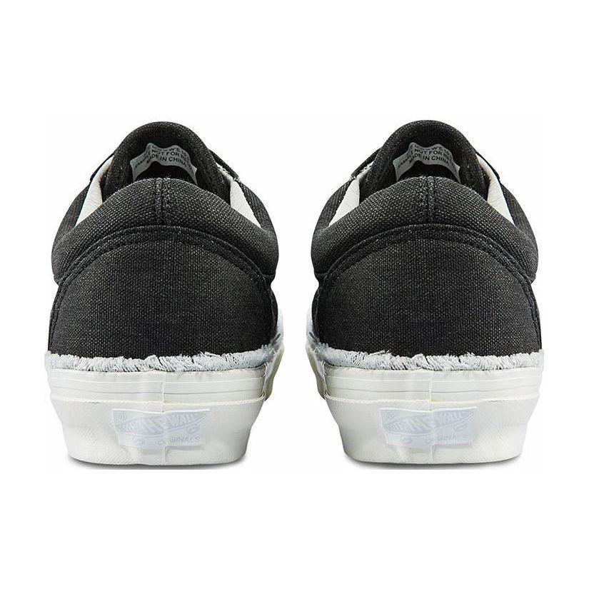 Vans OG Old Skool LX Raw Edge - Black Unisex Sneakers True-White VN0A5FBEBLK