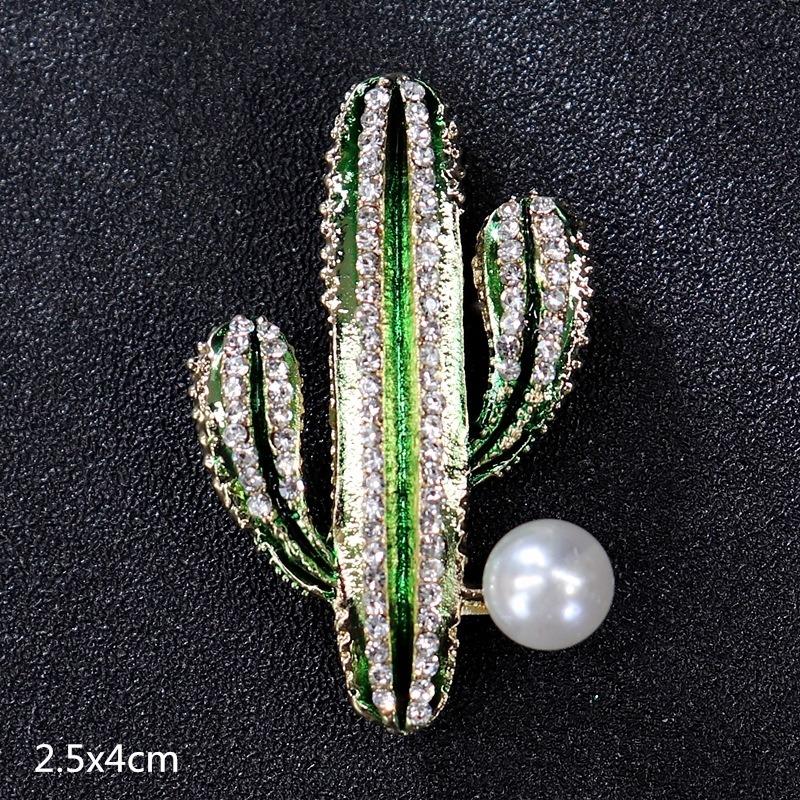 Genuine Professional Amasht Brooch Retro High-end Temperament Luxury Pearl Diamond Pin Women's Suit and Accessories