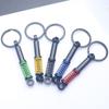 In-Stock Black Shock Absorber Keychain: Pressable Metal Spring Accessory - Perfect Small Gift