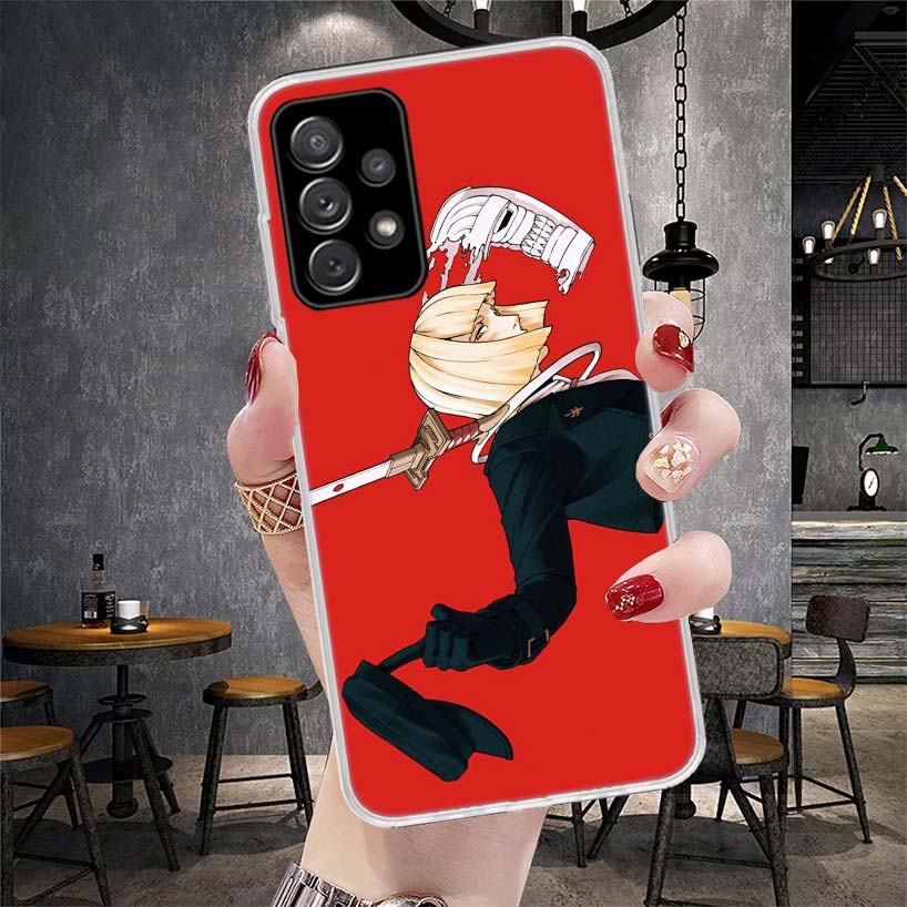 Bleach Shinji Hirako Soft Phone Case For Samsung Galaxy A13 A14 A15 A16 A17 A53 A54 A55 A56 A57 A33 A34 A35 A36 A37 A23 A24 A25