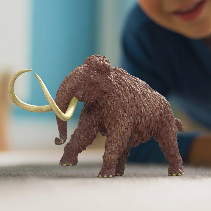 Mammoth Figurine, Ultra-realistic Figurine, Schleich 15053 Dinosaurs, for Children Aged 4 and Up