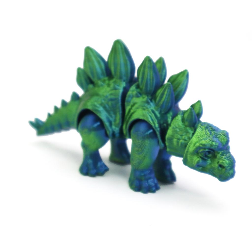 Jurassic 3D Printing Stegosaurus Toy Simulation Dinosaur Figure Model Creative Gift Office Home Decoration Joints Movable