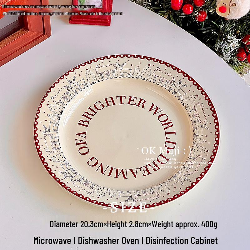 Elegantes 2025 Keramik-Geschirrset: Schüsseln, Geschirr, Teller für Nachmittagstee & Abendessen