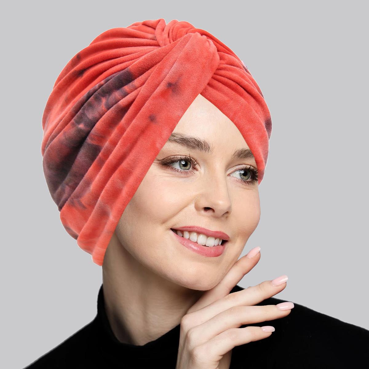 

Головной убор Шапка-бини Хиджаб Кепка Узел-завиток Тюрбан Для женщин Девочек Химиотерапия Повязка на голову Мягкая Эластичная Выпадение волос Алопеция Мода