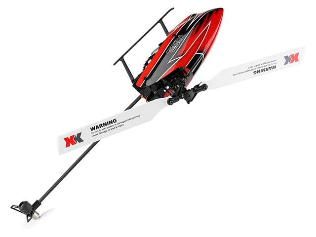XK Hi-Tech K110S Helicopter, 6-Channel 3D6G System, Radio-Controlled, Brushless, with No Propeller Package, Official Japanese Product, Under 99g, No R