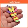 Portachiavi Ciondolo Action Figure Crash Bandicoot di Qualità Premium Maschera Aku Dr Neo Cortex