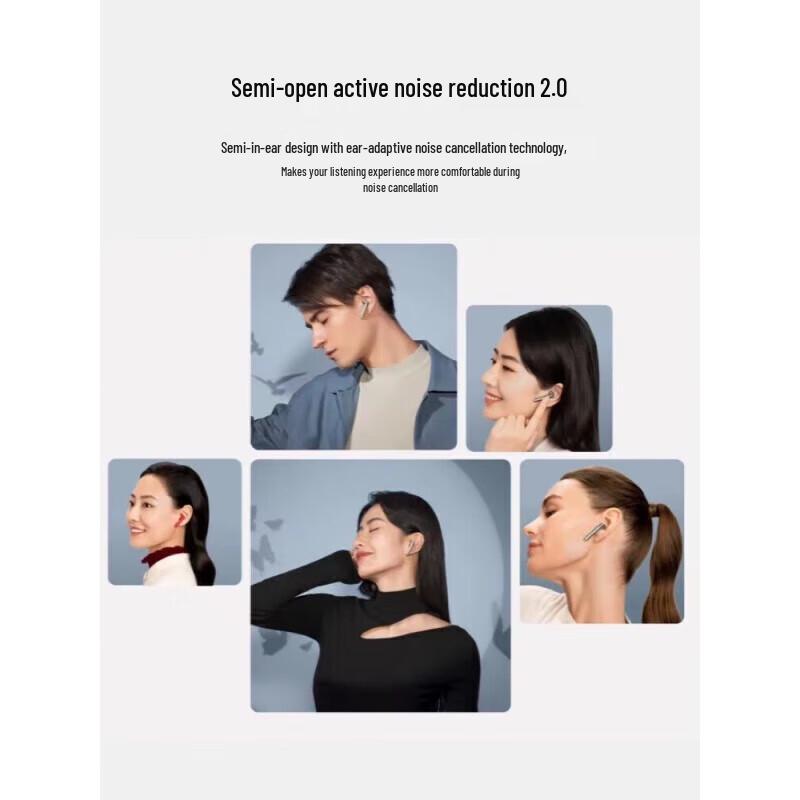 Huawei FreeBuds 4E 2024 Edition Semi-In-Ear Earbuds