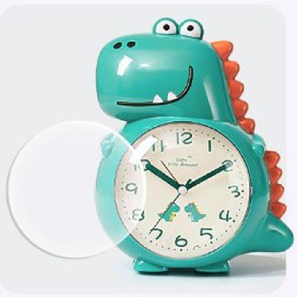 Dinosaur Shaped Electronic Desk Clock Cartoon Tabletop Clock Bedside Clocks  Time Management Tool