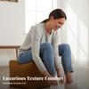 Square Pouf Multi-Functional Woven Pouf Comfortable Seating small-sized Size for Homeowners, Kids, Entryway