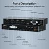 HDMI 1-to-4 Video Screen Stitcher: Seamlessly Merge Four Monitors into One Display.